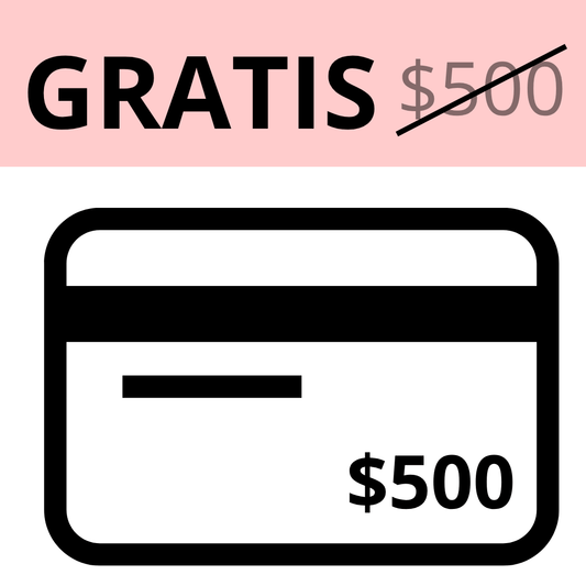 Tarjeta Regalo $500
